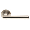Eurospec - Steelworx SWL Carlton Lever on Rose - Satin Stainless Steel - SWL1134SSS - Choice Handles