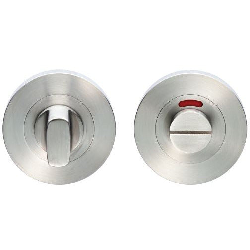 Eurospec - Small Turn and Indicator coin release - Satin Stainless Steel - SWT4105-ISSS - Choice Handles