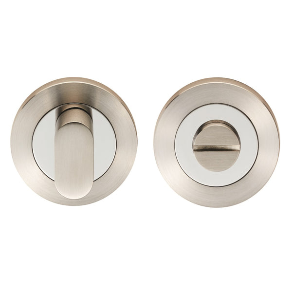 Eurospec - Steelworx SWL Thumbturn - Bright/Satin Stainless Steel - SWT1016DUO - Choice Handles
