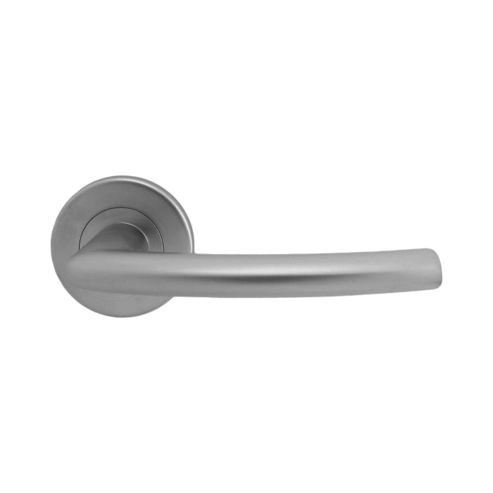 Serozzetta - Dos Lever on Round Rose - Satin Chrome - SZC020SC - Choice Handles