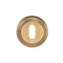 Serozzetta - Serozzetta Standard Profile Escutcheon  - Antique Brass - SZM003AB - Choice Handles