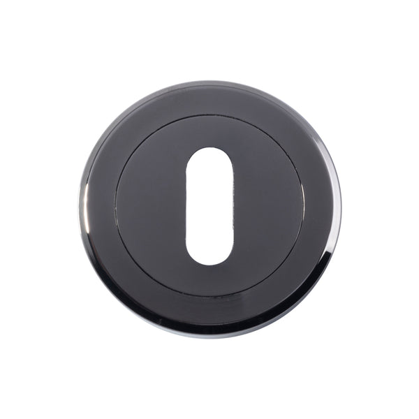 Serozzetta - Serozzetta Standard Profile Escutcheon - Black Nickel - SZM003BN - Choice Handles