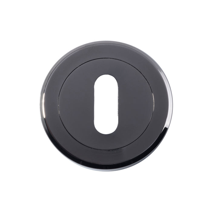 Serozzetta - Serozzetta Standard Profile Escutcheon - Black Nickel - SZM003BN - Choice Handles