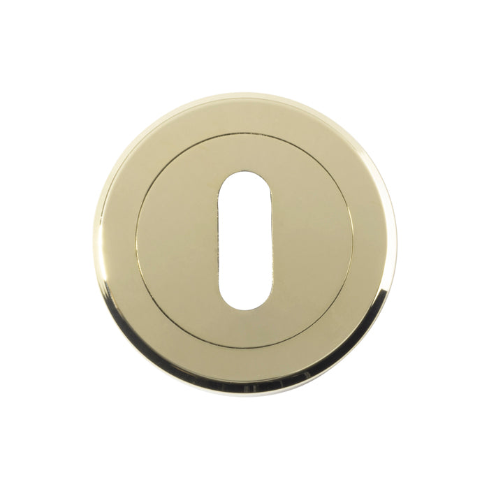 Serozzetta - Serozzetta Standard Profile Escutcheon - Polished Brass - SZM003PVD - Choice Handles