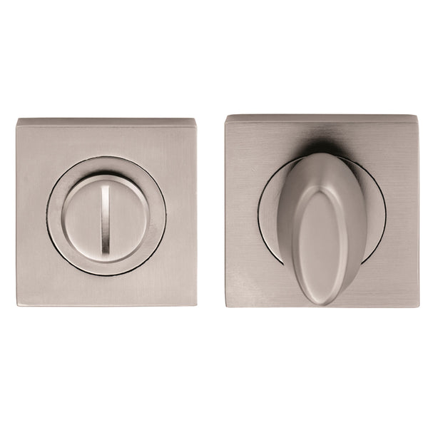 Serozzetta - Serozzetta Square Turn and Release - Satin Chrome - SZM004SQSC - Choice Handles