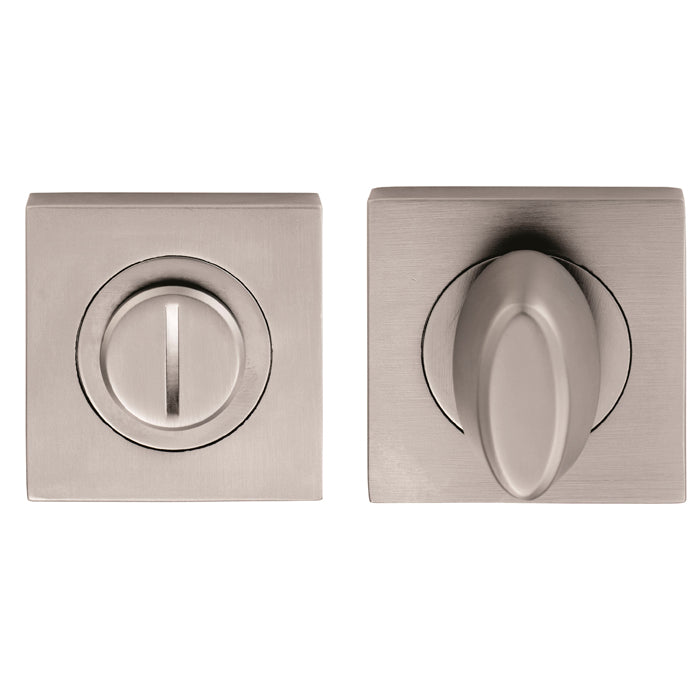 Serozzetta - Serozzetta Square Turn and Release - Satin Chrome - SZM004SQSC - Choice Handles