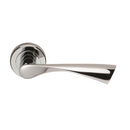 Serozzetta - Breeze Lever on Round Rose - Polished Chrome - SZM025CP - Choice Handles