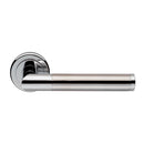 Serozzetta - Trend Lever on Round Rose - Polished Chrome / Satin Nickel - SZM160CPSN - Choice Handles