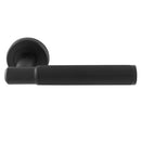 Serozzetta - Image Lines Lever on Rose - Matt Black - SZM270MB - Choice Handles
