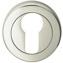 Serozzetta - Serozzetta Euro Profile Escutcheon Polished Nickel - Polished Nickel - SZR001PN - Choice Handles