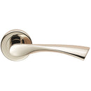 Serozzetta - Venti Lever on Rose - Polished Nickel - SZR020PN - Choice Handles