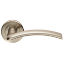 Serozzetta - Serozzetta Trenta Lever on Rose - Satin Nickel - SZR030SN - Choice Handles