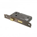 Atlantic Bathroom Lock [CE] 2.5" 63mm - Antique Copper - ALKBATH25AC - Choice Handles