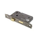 Atlantic Bathroom Lock [CE] 2.5" 63mm - Distressed Silver - ALKBATH25DS - Choice Handles