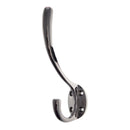 Atlantic Traditional Hat & Coat Hook - Black Nickel - AHCHBN - Choice Handles
