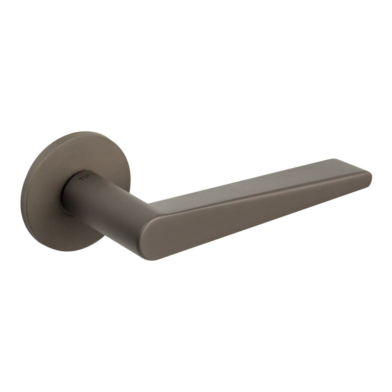 Tupai Rapido 5S Line Torrao Designer Lever on 5mm Slimline Round Rose - Titanium - T1967R5STT - Choice Handles