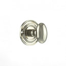 Atlantic Old English Solid Brass Oval WC Turn and Release - Satin Nickel - OEOWCSN - Choice Handles
