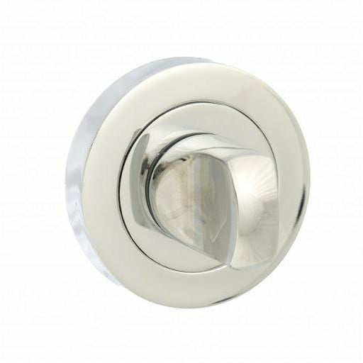 Atlantic Mediterranean WC Turn and Release on Round Rose - Polished Chrome - MWCCP - Choice Handles