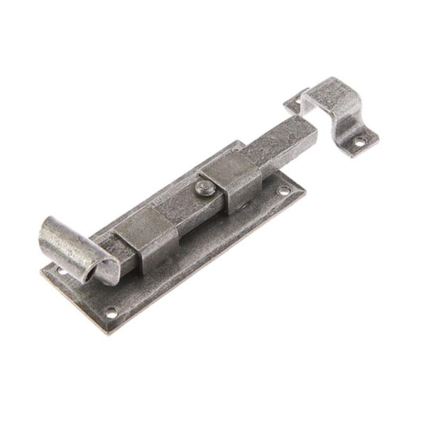Frelan - Valley Forge Shepherds Straight Bolt 102mm  - Pewter - VF40A - Choice Handles