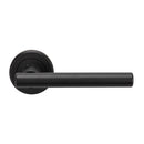 Serozzetta Philadelphia Lever On Concealed Fix Round Rose - Matt Black - ZIN3121MB - Choice Handles